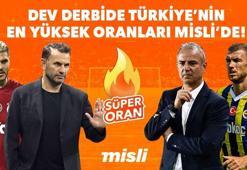 Galatasaray - Fenerbahçe maçı Tek Maç ve Canlı Bahis seçenekleriyle Misli’de