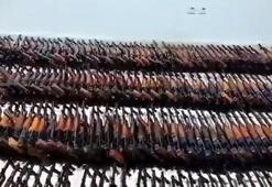 Irak'ın kuzeyinde çok sayıda silah ve mühimmat ele geçirildi