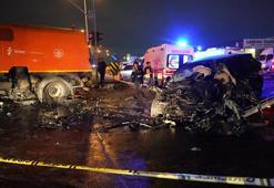 İstanbul'da feci kaza! Cip temizlik aracı ile çarpıştı: Ölü ve yaralılar var
