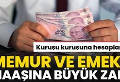 Memur maaşlarına ve emekli aylıklarına büyük zam! Kuruşu kuruşuna hesaplandı, işte maaşların yatırılacağı tarih...