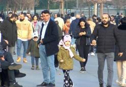 Yılın ilk gününde park ve sahiller doldu taştı! Vatandaşlar akın etti