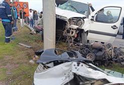 Hastane dönüşü kaza: Baba öldü, anne ve oğlu yaralandı