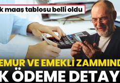 SSK, Bağ-Kur, Emekli Sandığı mensubu milyonlarca emekliye ek ödeme müjdesi! İşte yeni kök maaş tablosu