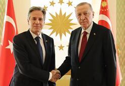 Cumhurbaşkanı Erdoğan, Antony Blinken'ı kabul etti