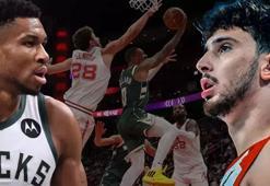 Alperen Şengün'lü Rockets'ı, Antetokounmpo'nun inanılmaz çabası da durduramadı!