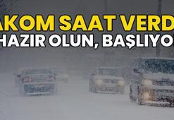 Yoğun kar yağışı İstanbul'a ilerliyor! AKOM alarm verdi, MGM 34 ili uyardı, hava tersine dönecek, zemheri kışı başlıyor