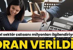 Özel sektörde asgari ücretten fazla maaş alanları ilgilendiriyor! Zam için oran verildi