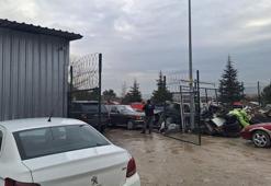 Ortağı olduğu oto tamirhanesini kundakladı; 2 dükkan ve 10 araç yandı