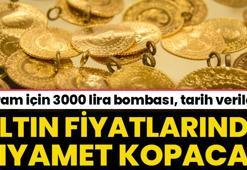 Altının kaderi belli olacak, saatler kaldı! Gram altın için 3000 lira işaret edildi, tarih verildi