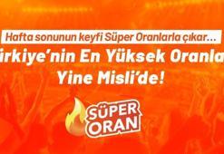 Hafta sonunun keyfi Süper Oranlarla çıkar… Türkiye’nin En Yüksek Oranları Yine Misli’de!