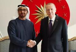 Cumhurbaşkanı Erdoğan, BAE Devlet Başkanı Al Nahyan ile görüştü