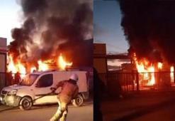 Sultanbeyli'de işçilerin kaldığı konteynerda yangın: 3 ölü