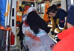 Eşini vazo ile yaraladı sonra intihar etti