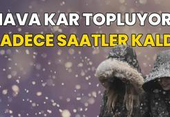 Kar İstanbul haritasında göründü!  AKOM, MGM ve uzmanlar art arda uyardı, saatler sonra lapa lapa kar bastıracak