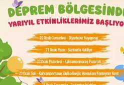 Çevre Bakanlığı'ndan deprem bölgesindeki çocuklara özel etkinlik