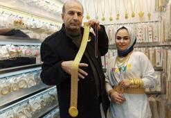 800 bin liralık kemerin imitasyonu 700 liraya satılıyor