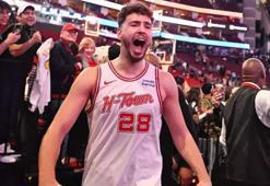 NBA'de Alperen Şengün'den kariyer rekoru