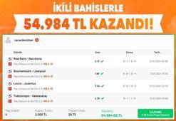 İkili bahislerle 54.984 TL kazandı