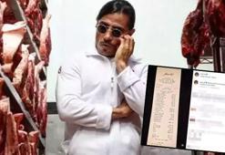 Nusret Gökçe restoranında ödenen milyonluk hesabı paylaştı!