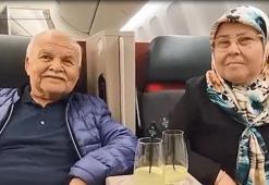 THY uçağında Gezeravcı ailesini gururlandıran anons