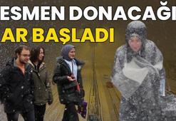 Kar dalgası onlarca kenti vuracak! Meteoroloji'den son dakika uyarısı geldi, lapa lapa kar start verdi