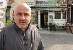 Komşularının telefonuyla işyerine geldi, bir dayak yemediği kaldı