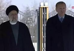 Cumhurbaşkanı Erdoğan, İran lideri Reisi'yi karşıladı