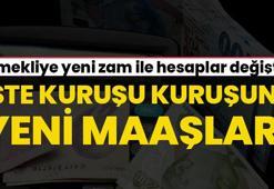 Emekliye yeni zam ile hesaplar değişti! İşte ek zamlı yeni emekli maaşı tablosu