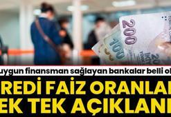 Kredi faiz oranları yenilendi! En uygun kredi veren bankalar belli oldu