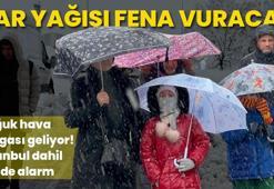 Kar yağışı fena vuracak! Yeni soğuk hava dalgası geliyor, Meteoroloji açıkladı, İstanbul dahil 31 ilde alarm