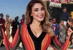 Zuhal Topal'ın Afrika tatili! Maasai dansı etmeye çalıştı