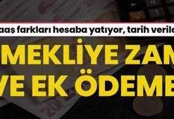 Emekliye zam artı ek ödeme! Maaş farkları hesaba yatıyor, tarih verildi