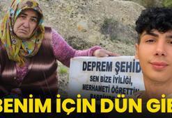 Taha Duymaz’ın annesinden duygulandıran sözler: Benim için dün gibi