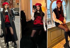 Hande Erçel'in kombinin fiyatı dudak uçuklattı! Londra'dan paylaştı, beğeni yağdı