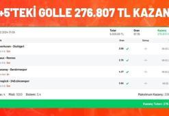 90+5’teki Golle 276 Bin 807 TL Kazandı!