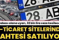 Arabası olana uyarı 32 bin lira ceza kesilecek! e-Ticaret sitelerinde sahtesi çıktı bile