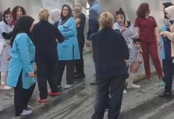 Narkozun etkisi geçmeden hastaneden firar etmeye çalıştı! Ameliyat kıyafeti ve drenlerle yakalandı