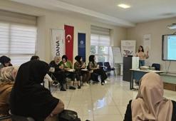 Göçmen kadınlara seminer düzenlendi