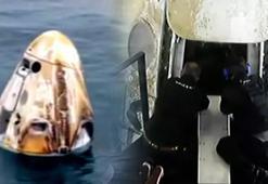 Türk astronot Alper Gezeravcı Dünya'ya döndü! İşte ilk fotoğraflar