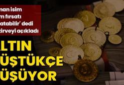 Altın fiyatları tepetaklak! Uzman isim 'alım fırsatı' dedi ve zirveyi açıkladı