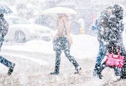 Yoğun kar yağışı pazartesi günü geliyor. Meteoroloji Genel Müdürlüğü son hava durumu raporunu yayınladı
