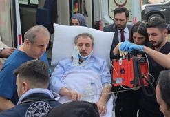 Büyük Birlik Partisi Genel Başkanı Mustafa Destici'nin içinde bulunduğu makam aracı kaza yaptı;4 yaralı