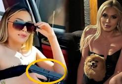 Lüks otomobildeki pozu olay olan sosyal medya fenomeni gözaltına alındı