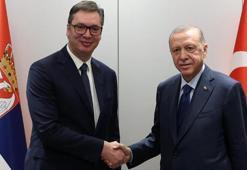 Cumhurbaşkanı Erdoğan, Sırbistan Cumhurbaşkanı Vucic ile görüştü