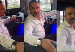 İETT şoförü direksiyonu bırakıp kendisiyle tartışan yolcuya saldırdı
