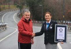 Türkiye bisiklette dünya rekoru kırdı! Bakan Bak: Herkesi hareket etmeye davet ediyoruz