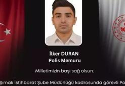 Şırnak'taki trafik kazasında yaralanan polis memuru şehit oldu