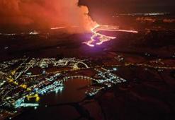 İzlanda’da lav Grindavik kentine yaklaşıyor