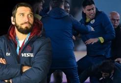 İrfan Can Eğribayat'a yumruk atan Egemen Korkmaz patladı! Tekmelendiğini görünce dayanamamış
