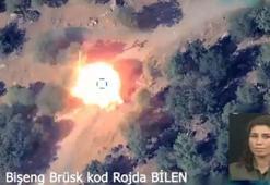 Rojda Bilen'in etkisiz hale getirildiği görüntüler ortaya çıktı